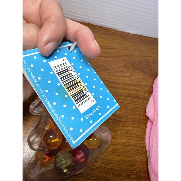 Vintage DuCair Bath Oil Drop Beads Rare In Christmas Tree Plastic Case New - Picture 7 of 7